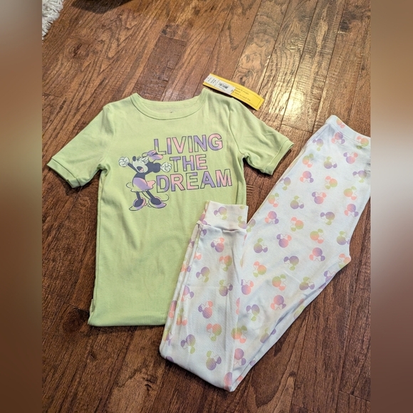 NWT Disney Minnie Mouse Kids Pajamas, kids size XL - Picture 2 of 6